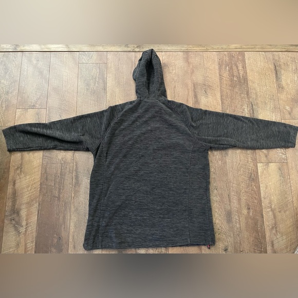 New Balance Women's Full Zip Hooded Jacket Gray w/ Pink Trim Size 2X - Picture 2 of 13